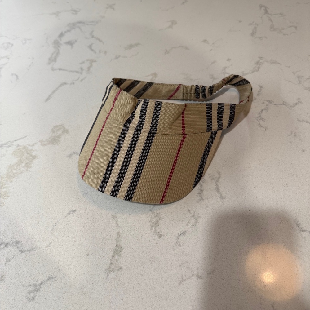 Burberry Striped Beige Visor